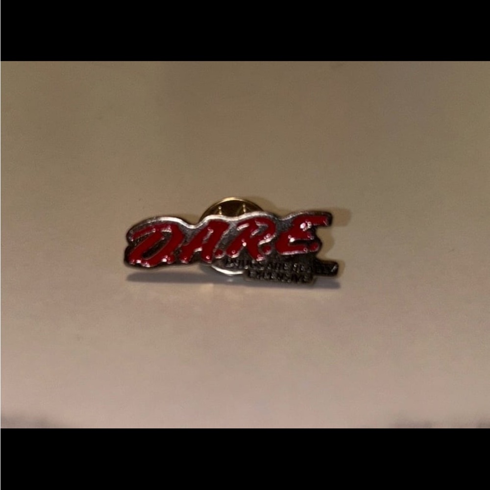 D.A.R.E. Enamel Pin - Picture 3 of 3
